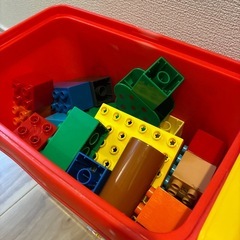 アンパンマンはじめてのブロック♡使用感ありの画像