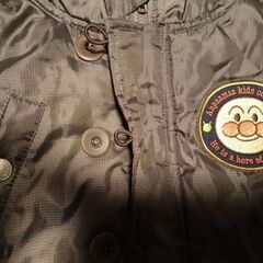 こども服　子供服　アンパンマン　あんぱんマンジャンバー　コート　上着　100の画像