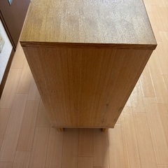 無印良品　オーク突板　キャビネットの画像