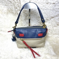 【新品タグ付き】 VIOLAd'ORO 2way レザーショルダーハンドバッグの画像