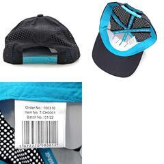 【未使用】ウォルト ロゴ メッシュ キャップ 帽子 Wolt PARTNER フードデリバリー 配達 ブラックの画像