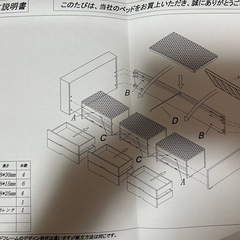 東京インテリア　ベッドフレーム　ニトリ　マットレスの画像