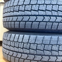 ア) バリ山 DUNLOP WINTER MAXX WM02 ダンロップ ウインターマックス ダブルエムゼロツー 215/60R17 96Q スタッドレスタイヤ 4本 冬タイヤの画像