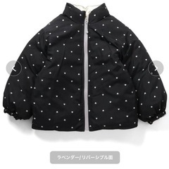 【新品タグ付】apres les cours ダウン　130 の画像