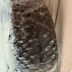 スーパーカブ70 スタッドレス、スパイクタイヤ付きの画像