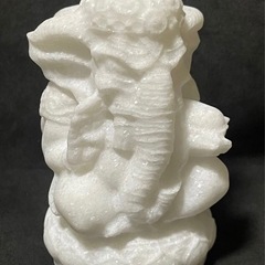 ガネーシャ様　アラバスター　パワーストーン　オブジェの画像
