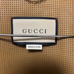 gucciスエードジャケット　ブラウン　茶系　イタリア製 44 SM相当の画像
