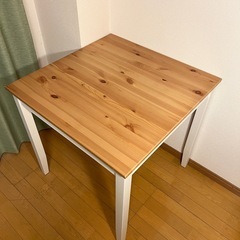 【現金手渡し】IKEA LERHAMN（レールハムン）ダイニングテーブルの画像