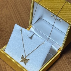 K.uno 蝶モチーフ ネックレス K18の画像