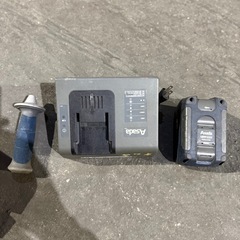 ASADA 充電式ハンドソー 切断機 H60 ECO B2個 充電器セットの画像