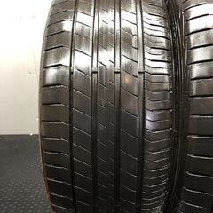 DUNLOP LE MANS V ルマン5 235/55R18 18インチ 夏タイヤ 2本 21年製 バリ溝 吸音スポンジ ハリアー レクサスNX等　(STA044)の画像