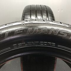DUNLOP LE MANS V ルマン5 235/55R18 18インチ 夏タイヤ 2本 21年製 バリ溝 吸音スポンジ ハリアー レクサスNX等　(STA044)の画像