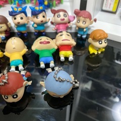 決まりました。クレヨンしんちゃん19個　ガチャガチャなどの画像