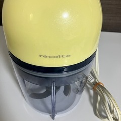 レコルト 電動フードプロセッサー みじん切り器の画像