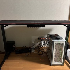 パソコンデスクの画像