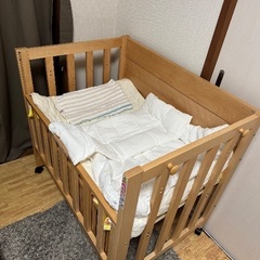 ベビーベッド 5way 美品✨✨の画像