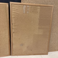 コルクボード4枚の画像