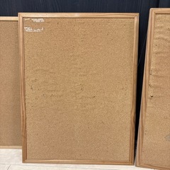 コルクボード4枚の画像