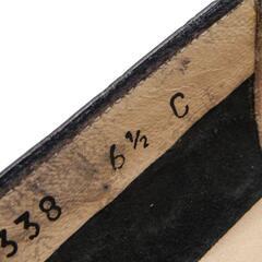 フェラガモ パンプス ヴァラリボンイタリア製 黒 ブラック FERRAGAMOの画像