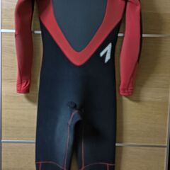 セミドライウエットスーツ ノンジップ SEVEN（ジャンク品）サイズ：MS（目安は身長165～175㎝、体重60～70㎏程度です）の画像