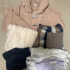 プティマインアウター＆チュニック 無印良品ワンピース ノーブランド110～130cmの画像