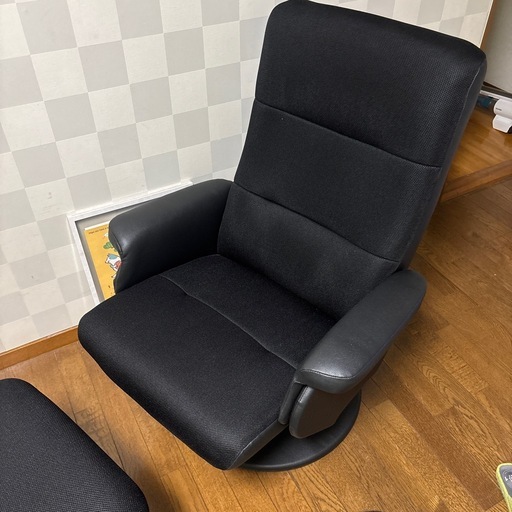 最終値下げ！ニトリ　 パーソナルチェア　オットマン付き