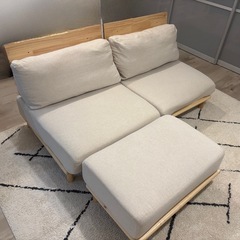 インテリアになじむ上質ソファ🌿美品！の画像