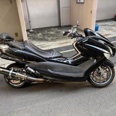 【YAMAHA マジェスティ】4D9 実働　ビシキマ　前後希少ホイール　カスタムの画像