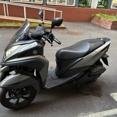 【YAMAHA トリシティ155 ETC ドラレコ付き　側車付き登録　ジャンクの画像