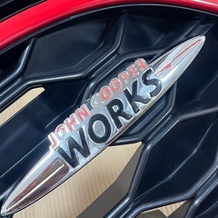 BMW F60 MINI ミニ ジョンクーパーワークス 前期 純正 フロントグリル ラジエーターグリル JCW 7405405 JCW RED 7470512 BM109.2Y00.XX00の画像