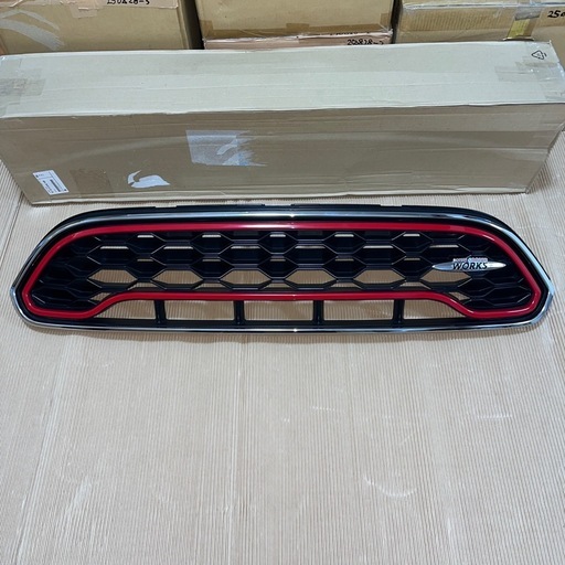 BMW F60 MINI ミニ ジョンクーパーワークス 前期 純正 フロントグリル ラジエーターグリル JCW 7405405 JCW RED 7470512 BM109.2Y00.XX00