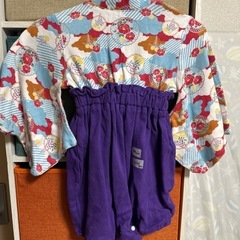 袴ロンパース 90の画像