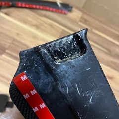 未使用品 MercedesBenz メルセデスベンツ Cクラス W205用 フロントリップスポイラー フロントアンダースポイラー ABS カーボン調 3分割 W205 S205 C205 A205 後期 AMGラインの画像