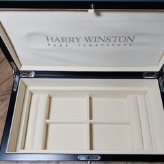 ★希少★HARRY WINSTON レアタイムピース 空箱 ジュエリーボックス ハリーウィンストン RARE TIMEPIECES インテリア 小物入れの画像