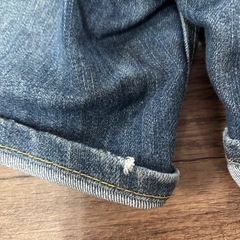 AFRICA TARO JEANS デニムショートパンツ　Lの画像