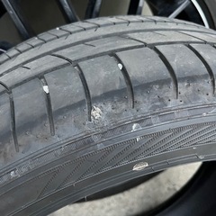 18インチ　タイヤ　ホイール予備タイヤセットの画像