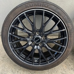 18インチ　タイヤ　ホイール予備タイヤセットの画像