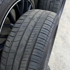 18インチ　タイヤ　ホイール予備タイヤセットの画像