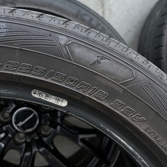 18インチ　タイヤ　ホイール予備タイヤセットの画像