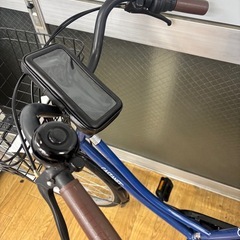 自転車　26インチ　青　SHIMANO6段変則ギアの画像
