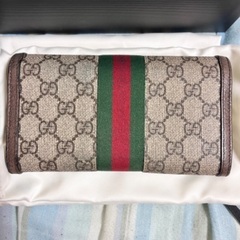 最後までお読みください！GUCCI オフィディア GGスプリーム キャンバス ロングウォレットの画像