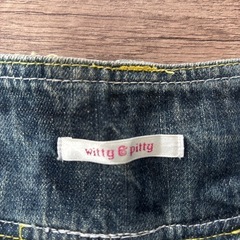 Witty & Pitty デニムショートパンツ　Sの画像