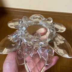 クリスマス　蓮の花　オブジェの画像