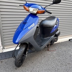 4318.高馬力2スト　レッツII バッテリー、シート、テールレ...