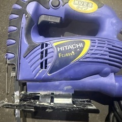 HITACHI 日立工機 無段変速ジグソー FCJ 65V3 替え刃付の画像