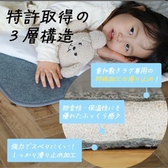 ラグ　カーペット　厚手　下敷きの画像