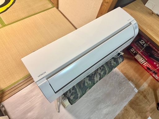 【配送•取付込み】2024年製 HITACHI  6畳エアコン　2025/10/28投稿 054390