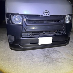 ハイエース essex 4型用ABS製フロントリップスポイラーVer.IVの画像