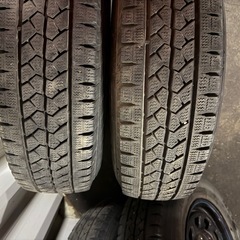 195/80R15 スタッドレス4本セットバリ溝！の画像