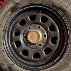 195/80R15 スタッドレス4本セットバリ溝！の画像